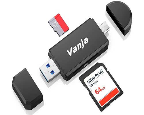 Vanja USB Type C SD Card Reader