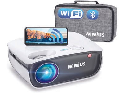 Wifi Bluetooth Projector Support 1080P Full HD Enhanced