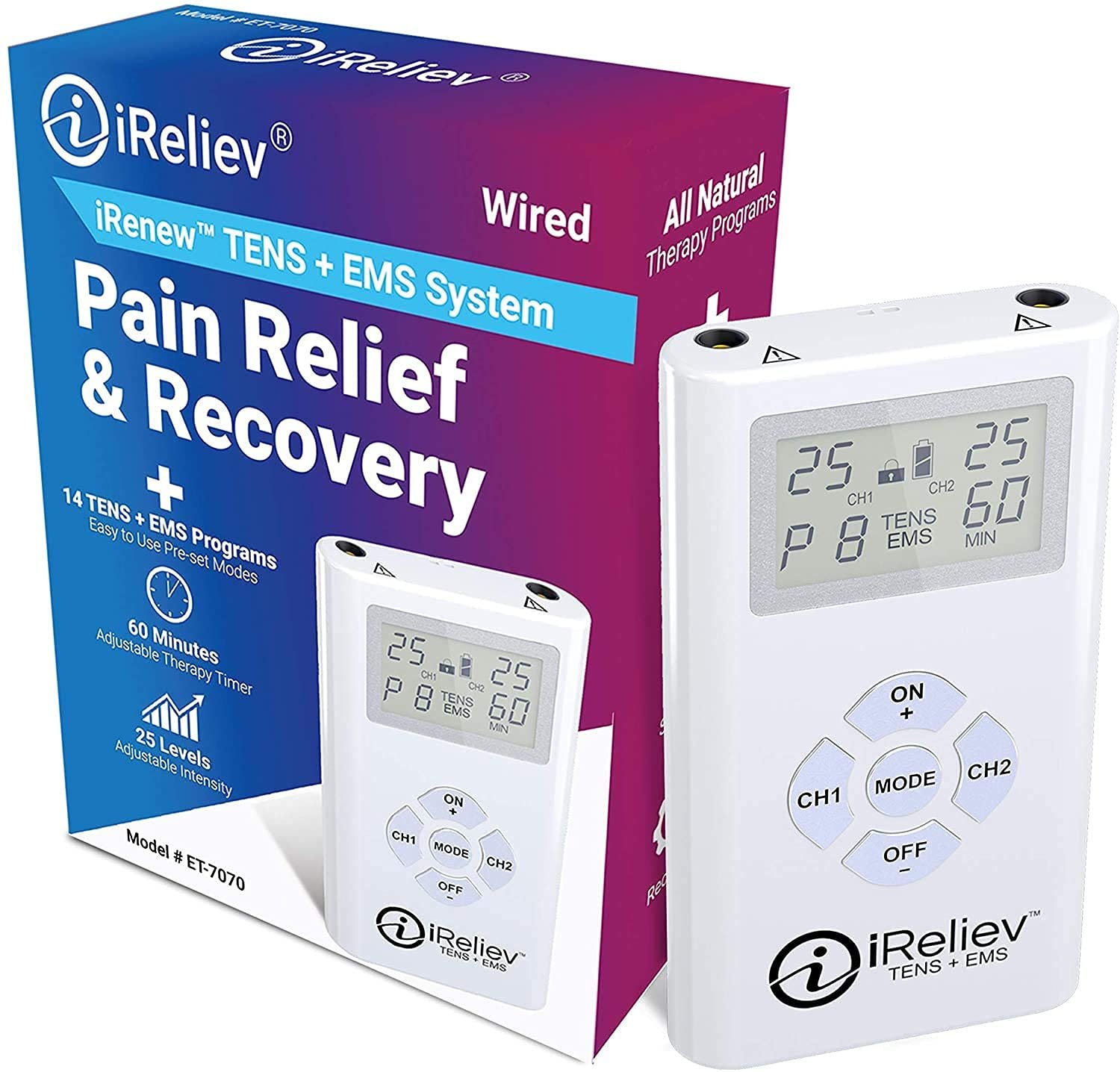iReliev Tens Muscle stimulator