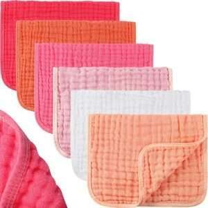 Muslin Burp Cloths Multi-Colors Muslin Washcloths