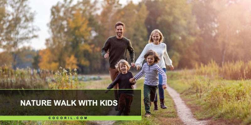 nature walk with kids