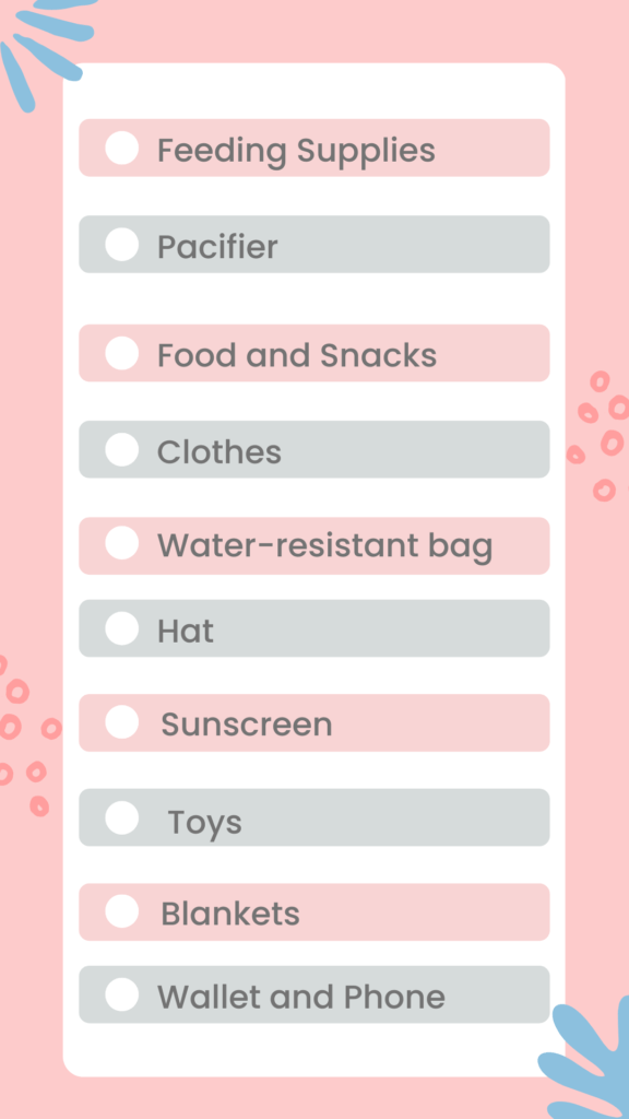 diaper bag list
