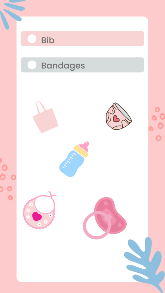 diaper bag list