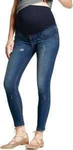 Hybrid and compoany skinny amternity jean