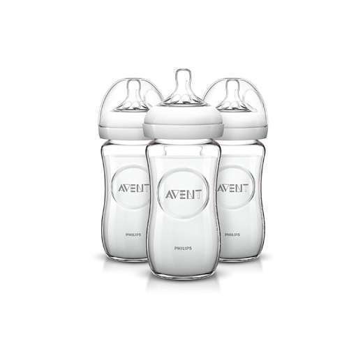 philips avent glass bottle