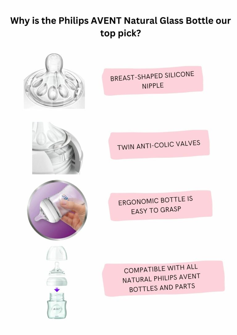 why the philips avent glass baby bottles is special?
