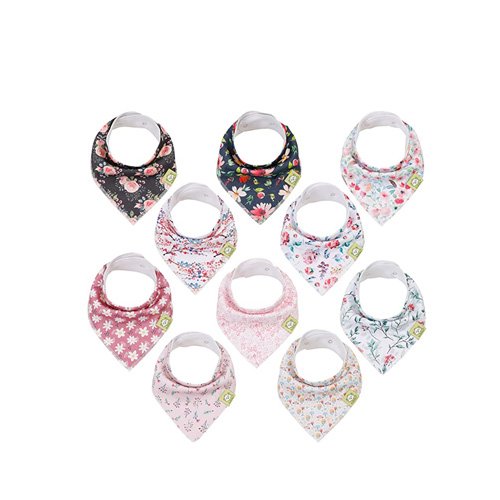 KeaBabies Baby Bandana Drool Bibs
