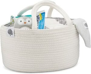 Parker Baby Rope Diaper Caddy Organizer
